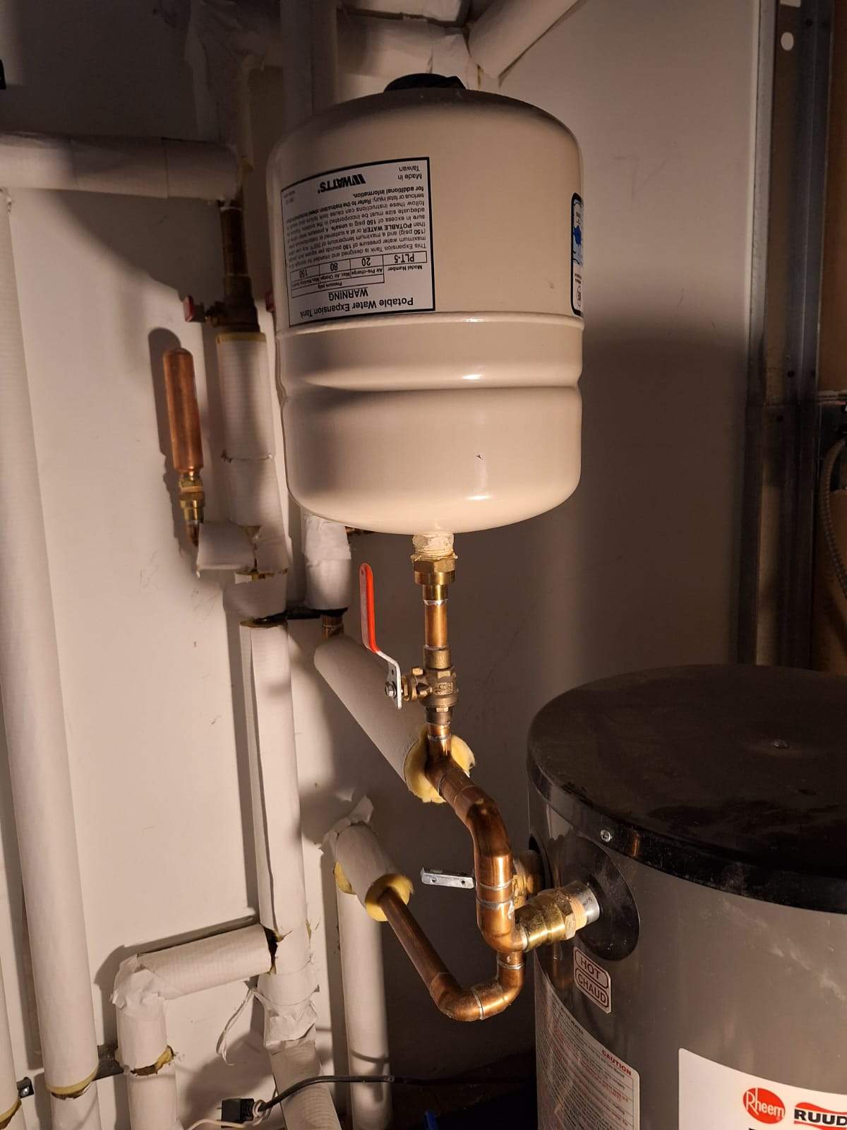 Emergency plumbing repair